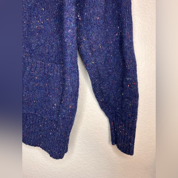 Vintage Boundary Waters Sweater Cardigan Wool Blend V-Neck Button Front Women M - Picture 4 of 8